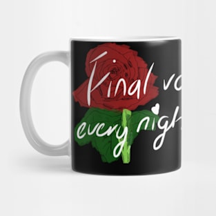 Final Rose everynight the bachelor  inspired red rose romantic valentines gift Mug